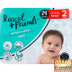 Rascal + Friends Premium Unisex Infant Size 2 24 Nappies