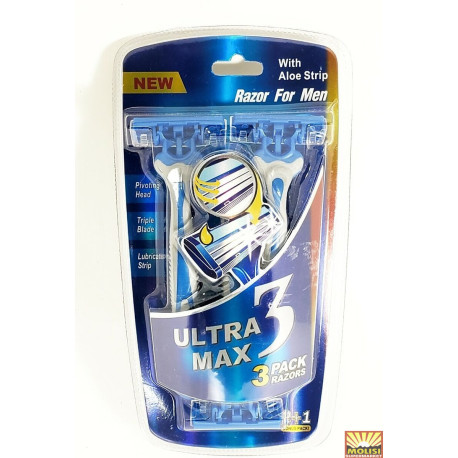 Ultra Max Triple Blade Razors 3