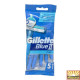 Gillette Blue 2 5 pieces