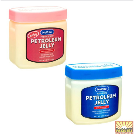 Nuvalu Baby Petroleum Jelly Fresh Scent 6oz (170g)