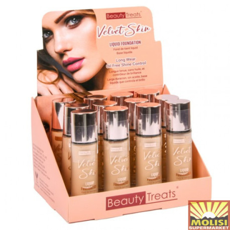 Beauty Treats Velvet Skin Liquid Foundation 30ml