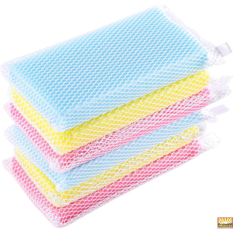 NuValu Sponge Poly Bag 6 pcs