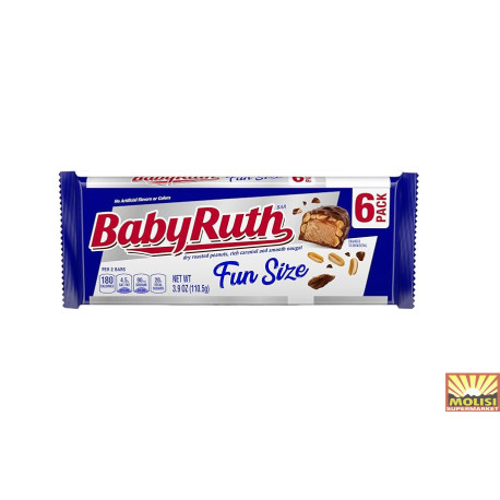 Baby Ruth Fun Size 6 pack 110.5g