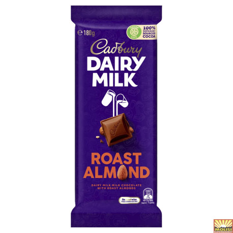 Cadbury Dairy Milk Roast Almond 180g