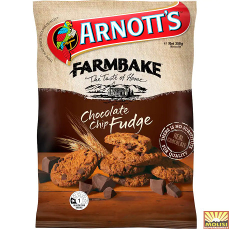 Arnott's Farmbake Choc Chip Fudge 310g