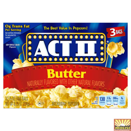 ACT II MIcrowave Popcorn Butter