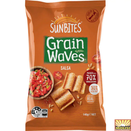 Sunbites Grain Waves Salsa 140g