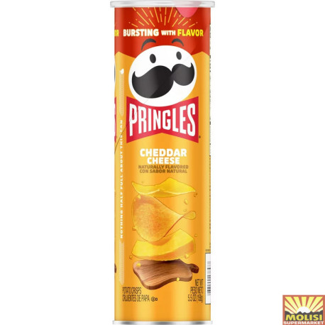 Pringles Cheddar Cheese 158g