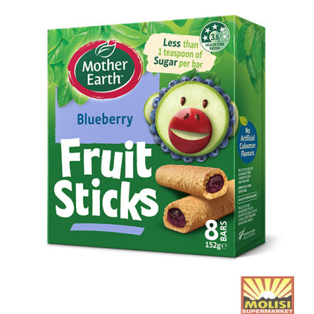 Mother Earth Fruit Stick Blueberry 152g