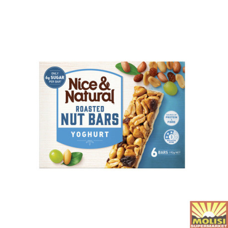 NIce & Natural Roasted Nut Bars Yoghurt