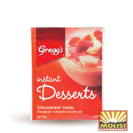 Gregg's Instant Desserts Strawberry Swirl 70g