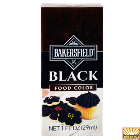 Bakersfield Food Color Black 29ml