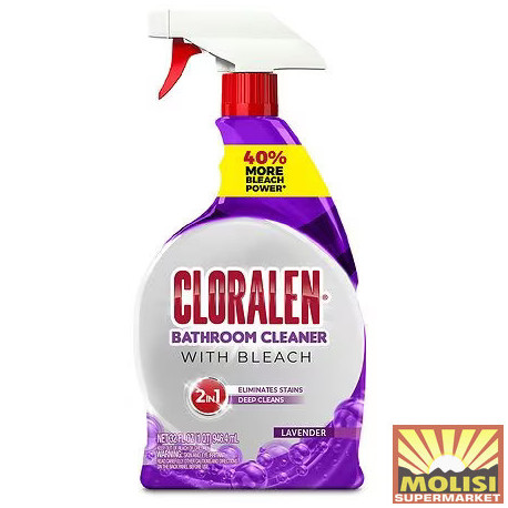 Cloralen Bathroom Cleaner Bleach Lavender 650ml