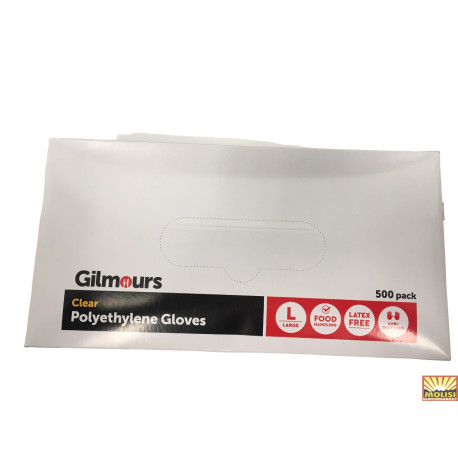 Gilmours Gloves 500 pcs L