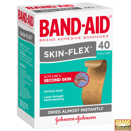 Band Aid Skin Flex 40 strips