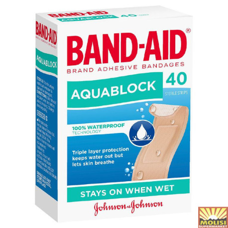 Band Aid Aquablock 40 pcs