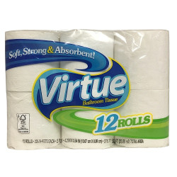 VIrtue Bathroom Tissue 12 rolls