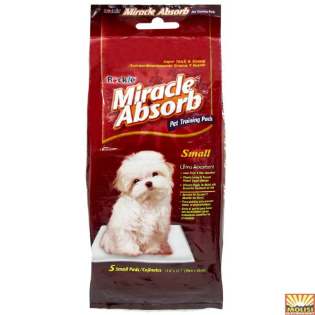 Rockie MIracle Absorb Pet Training Pads Small