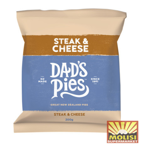 Dad's Pies Steak & Cheese