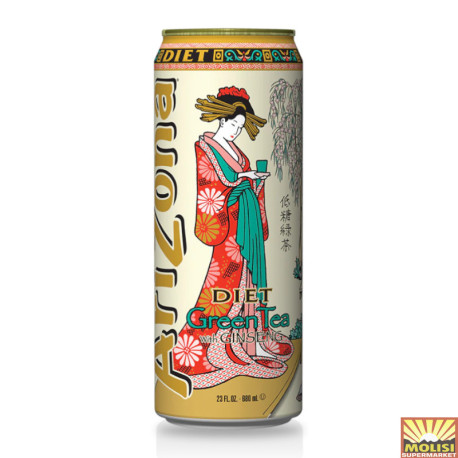 Arizona Diet Green Tea With Ginseng 22 fl oz (650 ml)