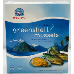 Westpac Green Shell Mussels 1kg