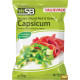 SB Capsicum Red & Green Sliced 1kg