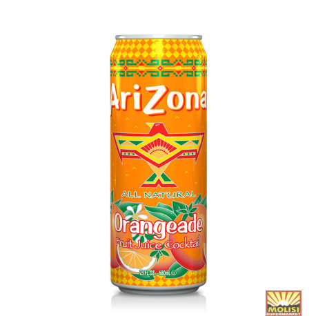 Arizona All Natural Orangeade 22 fl oz, 650ml