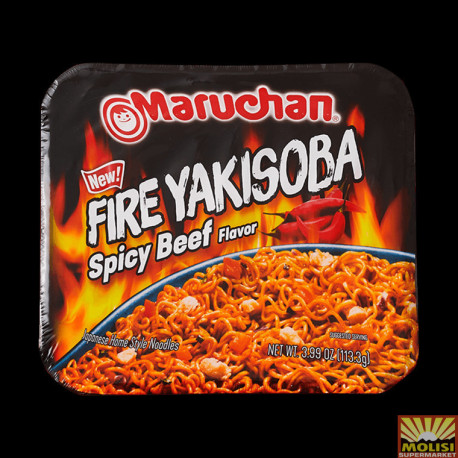 Maruchan Fire Yakisoba Spicy Beef Flavor