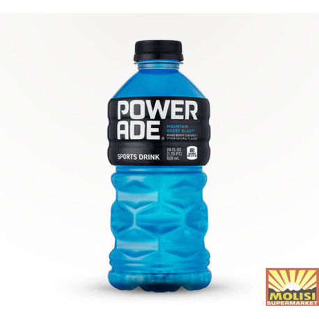 Powerade  Mountain Berry Blast 28 fl oz (1.75PT)  828 ml