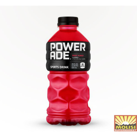 Powerade Fruit Punch 28 fl oz (1.75PT) 828 ml