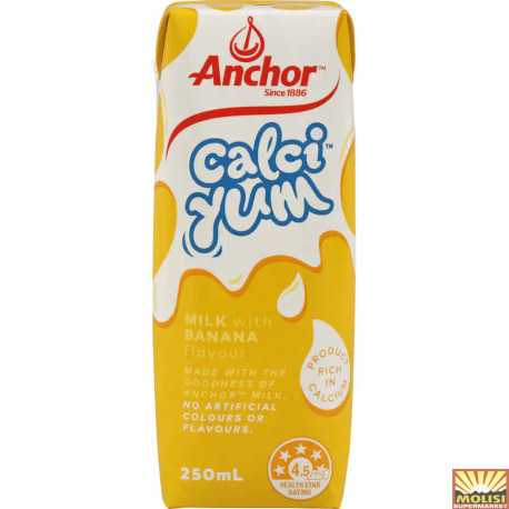 Anchor Calciyum Milk with Banana  250 ml