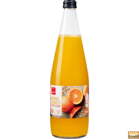 Pams Orange & Barley  Fruit Syrup 750ml