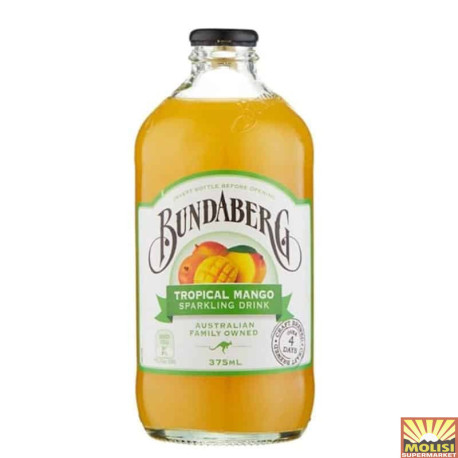 Bundaberg Tropical Mango Sparkling Drink 375ml