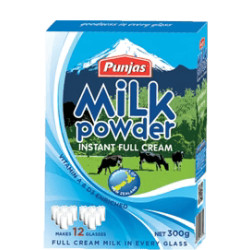 Punjas Milk Powder Instant Full Cream 300g