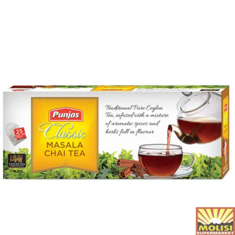 Punjas Classic Masala Chai Tea 50g