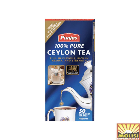 Punjas 100% Pure Ceylon Tea 100g