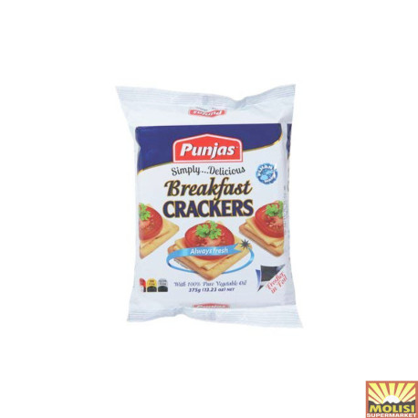 Punjas Breakfast Crackers 375g