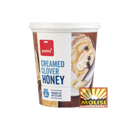 Pams Creamed Clover Honey 500g