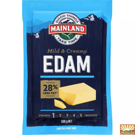 Mainland Edam Mild & Creamy 500g