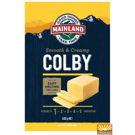 Mainland Colby Smooth & Creamy 500g