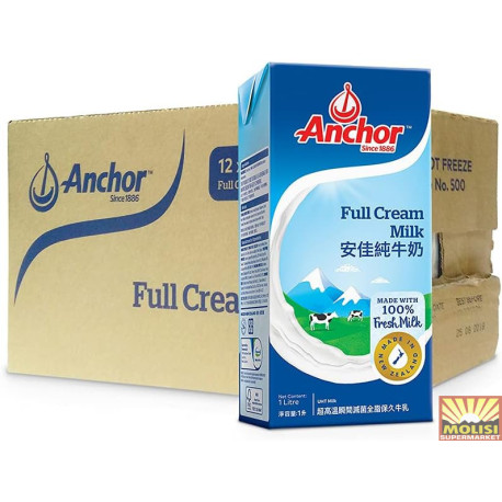 Anchor Full Cream Milk 1L