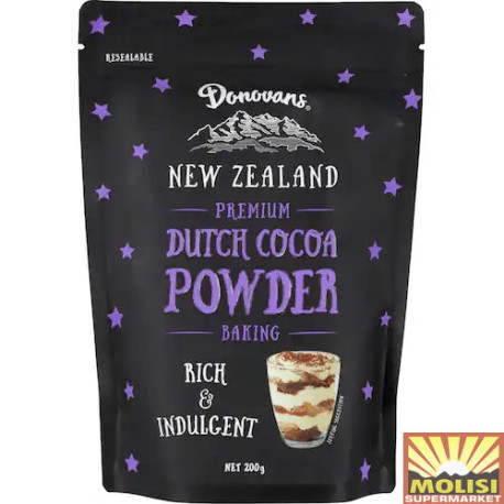 Donovans Dutch Cocoa Powder 200g