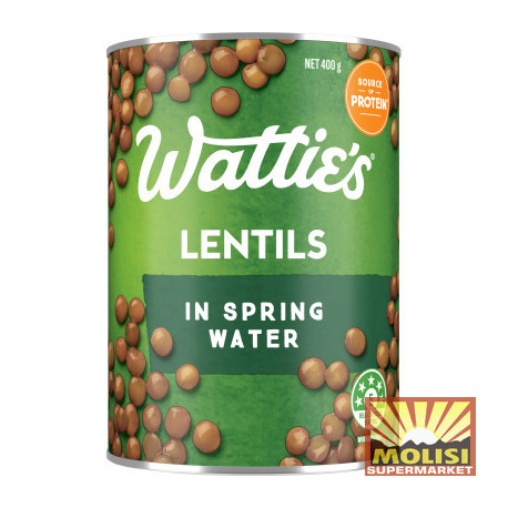 Wattie's Lentils 400g