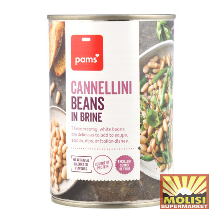 Pams Cannellini Beans in Brine 410g