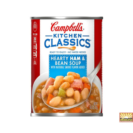 Campbell's Hearty Ham & Bean Soup 412g