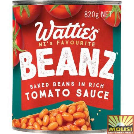 Wattie's Beanz in Tomato Sauce 820g