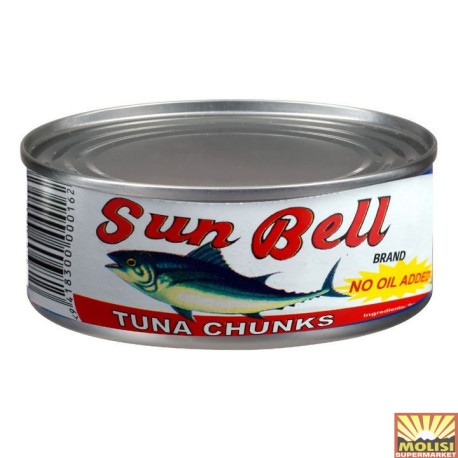 Sun Bell Tuna Chunks No Oil Added 170g