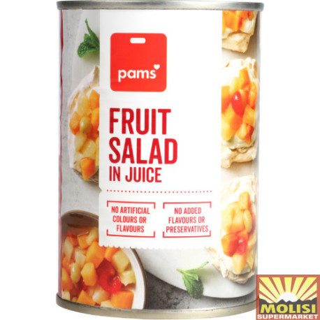 Pams Fruit Salad in Juice 410g