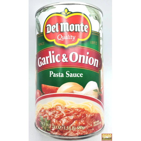 Del Monte Pasta Sauce Garlic & Onion 680g