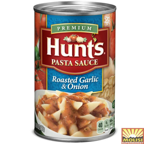 Hunts Pasta Sauce Roasted Garlic & Onion 680g